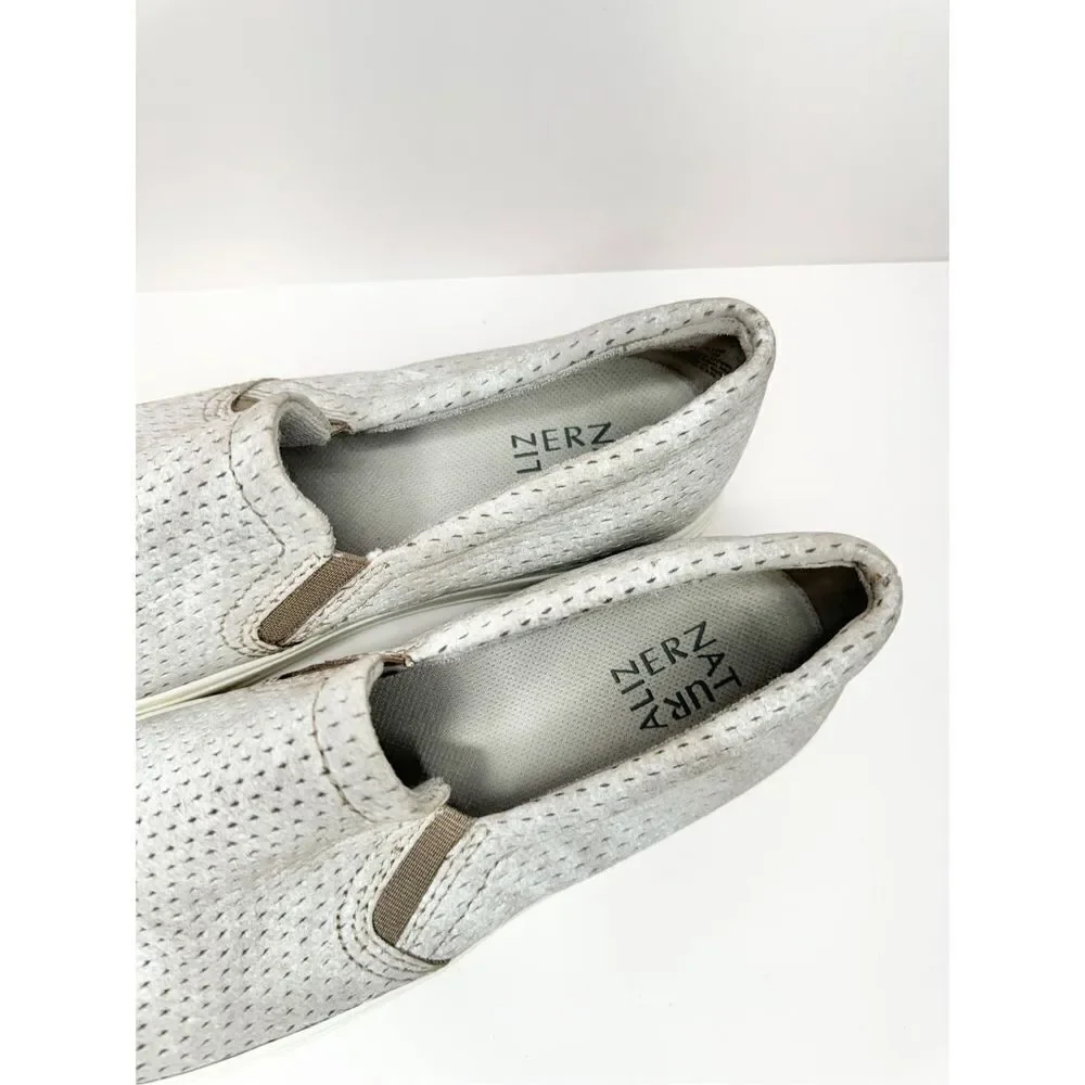 Naturalizer Leather Upper Slip-On Sneaker‎ Womens Size 9